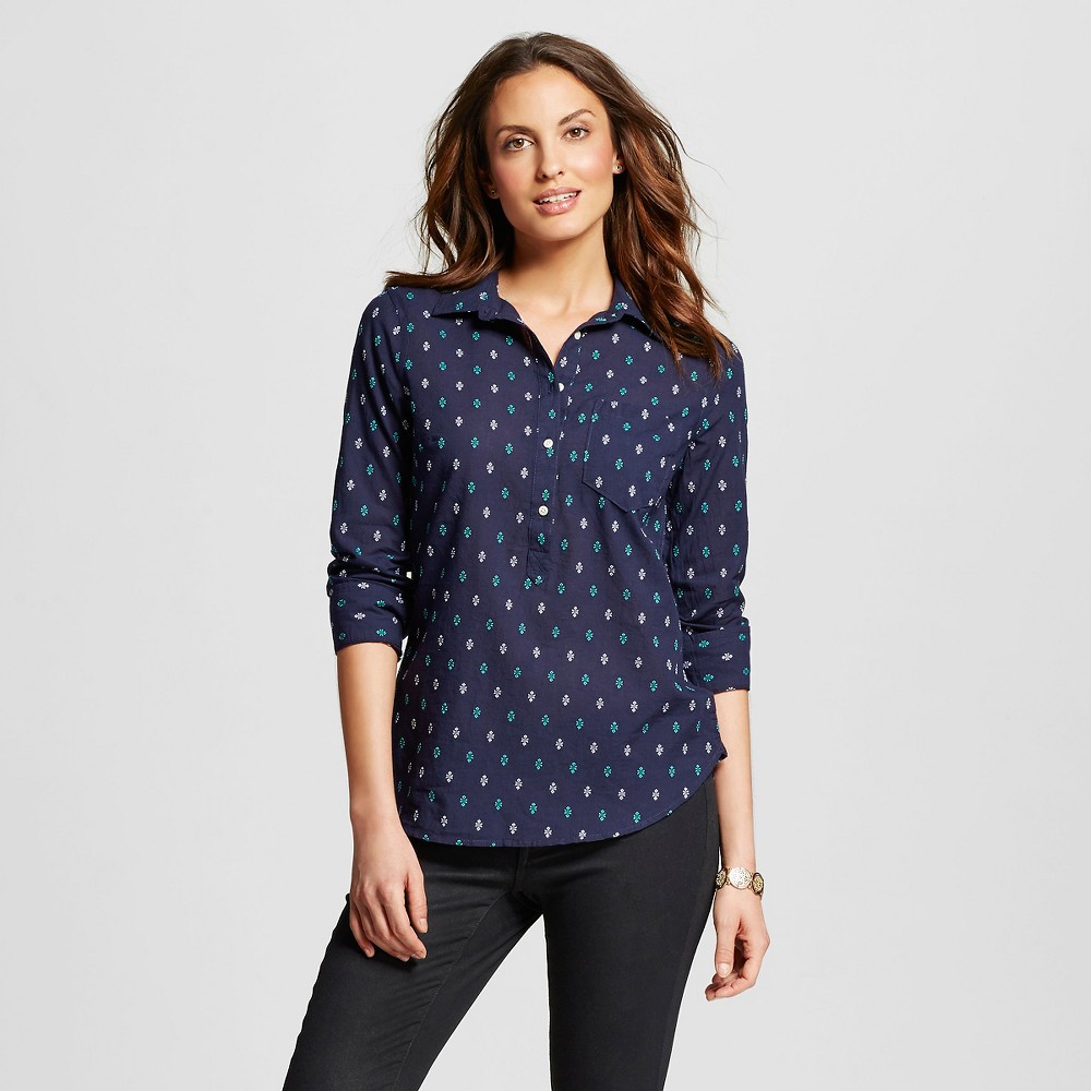 WOMEN'S CLIPSPOT POPOVER FAVORITE SHIRT - MERONA