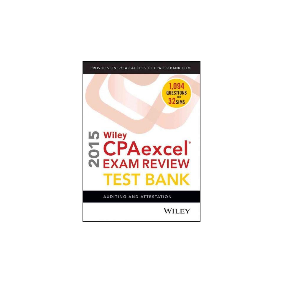 Wiley CPAexcel Exam Review Test Bank 201 (Other merchandize)