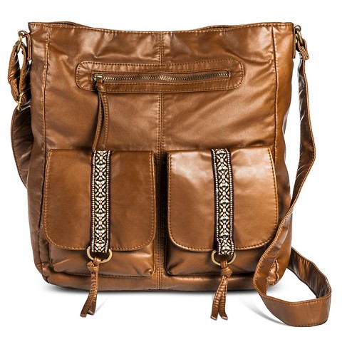 Bueno® Women's Washed Crossbody Handbag Gold - B... : Target