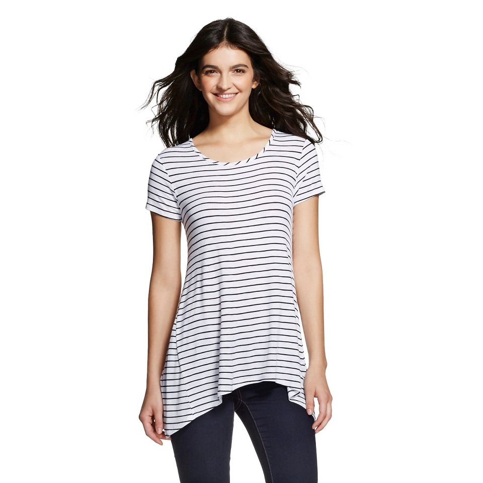 Womens Striped Drapey Tee   Mossimo Supply Co. (Juniors)