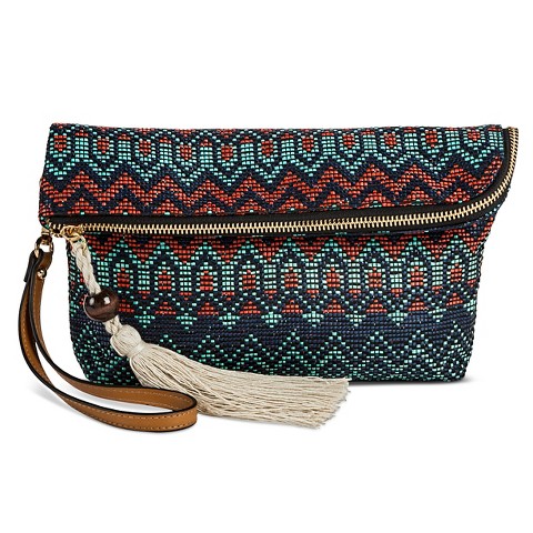 Women's dv Wristlet Handbag with Tassel : Target