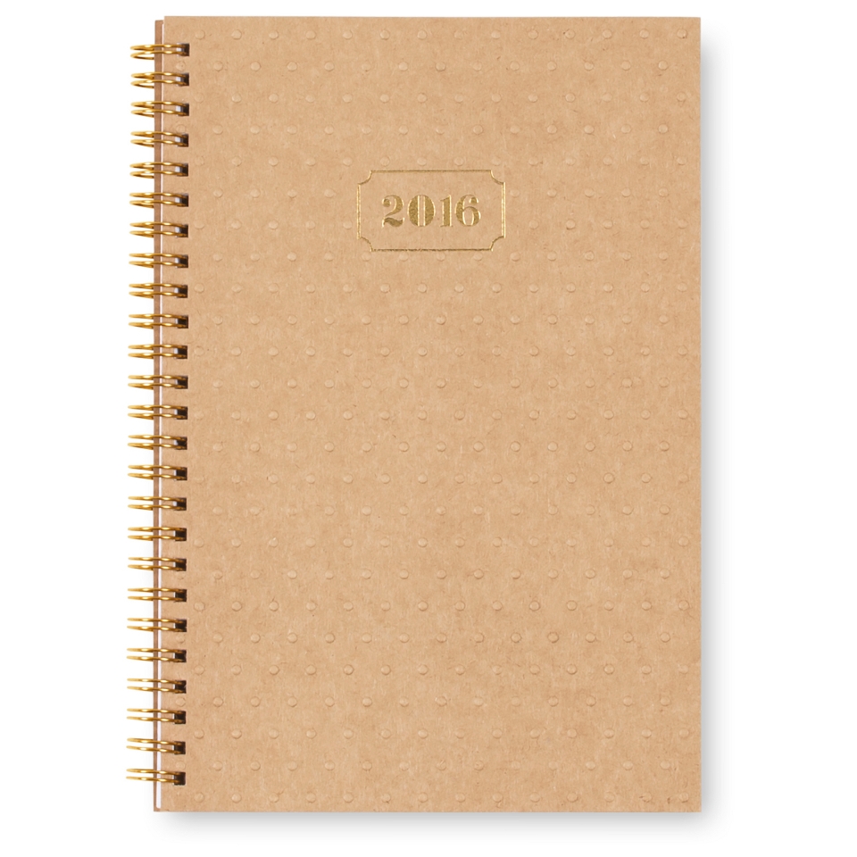 Sugar Paper Planner 2016 Monthly/Notes 6x9