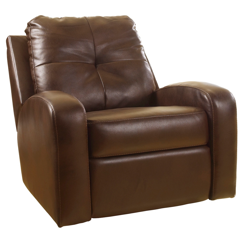 Mannix DuraBlend Swivel Glider Recliner   Signature Design by Ashley