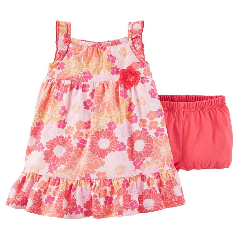 Just One YouMade by Carter's Baby Girls' Floral Dress - Pink 12M ...