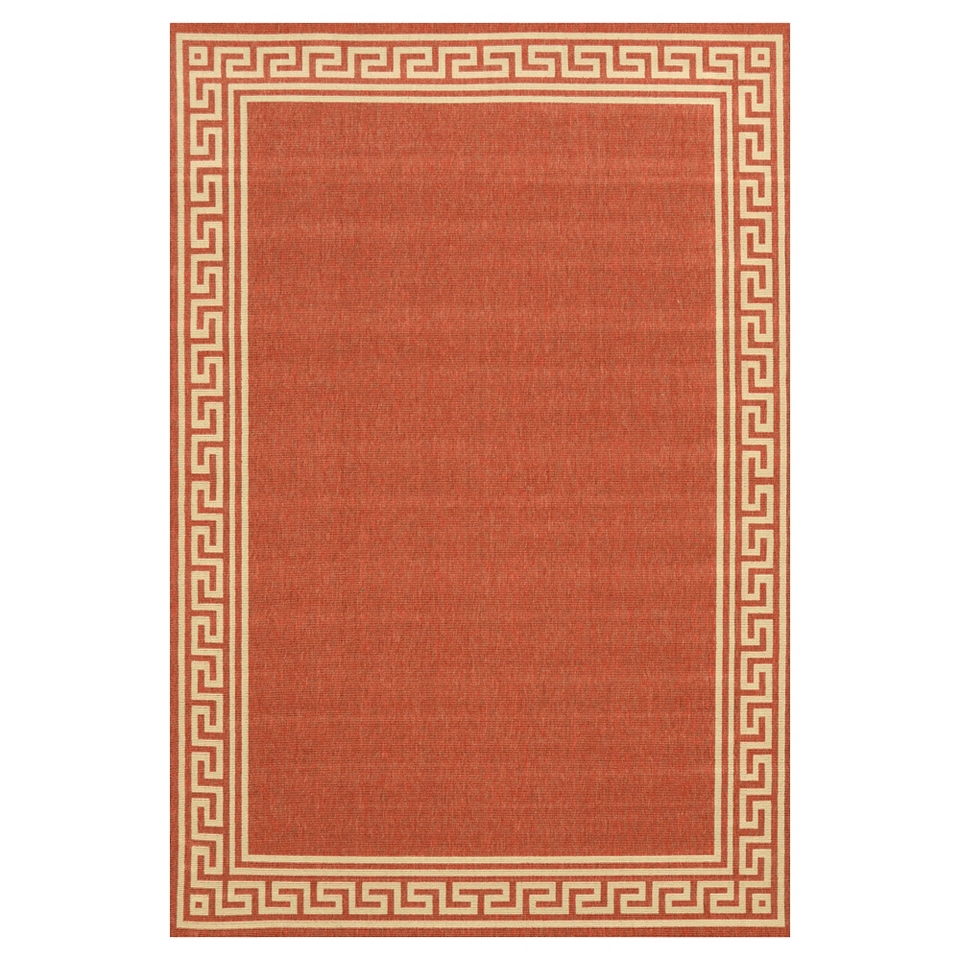 nuLOOM Outdoor Greek Key Shaun Polypropylene Patio Area Rug