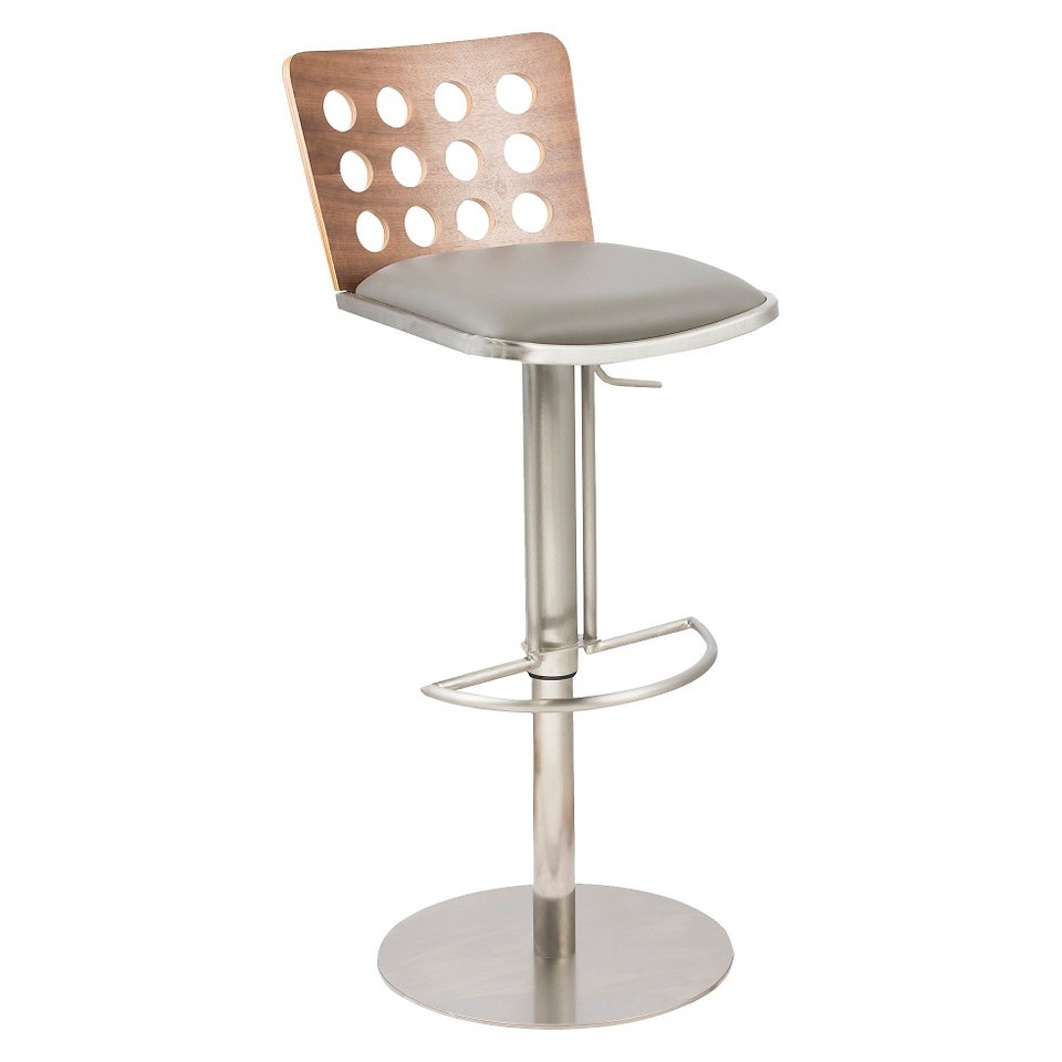 Elton 31 Barstool Steel   Armen Living