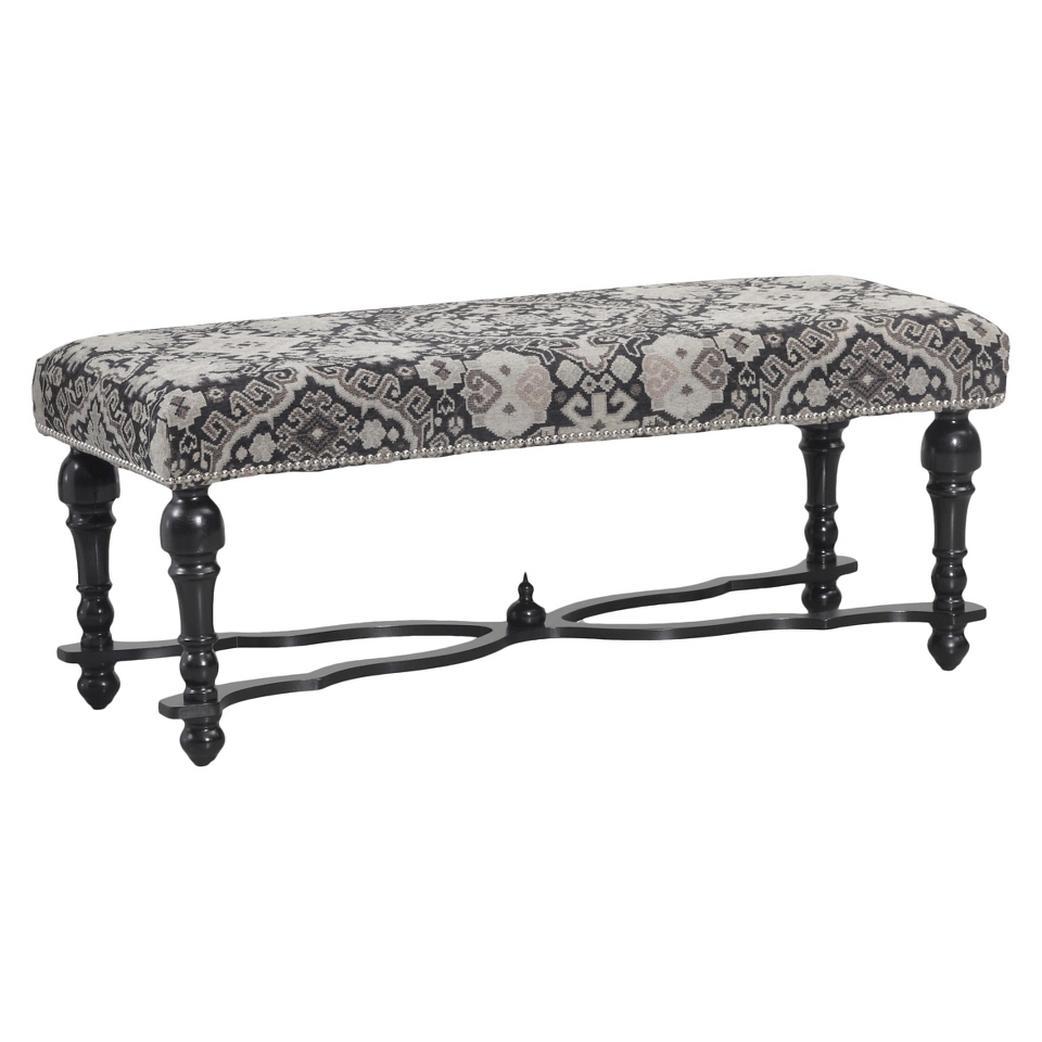 Bombay Jaipur Bench   Antique Black