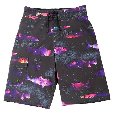 No Fear Boys' Fish Swim Boardshort : Target