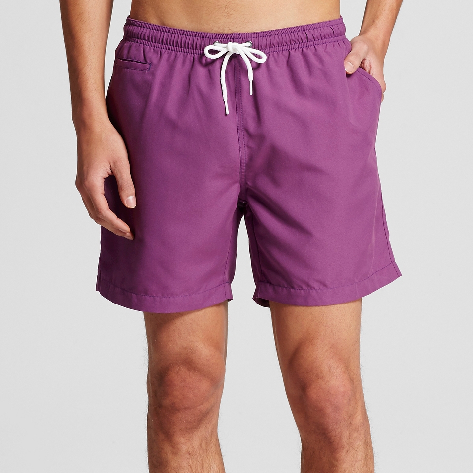 Mens Solid 6.5 Swim Trunks   Trunks Surf & Swim Co.