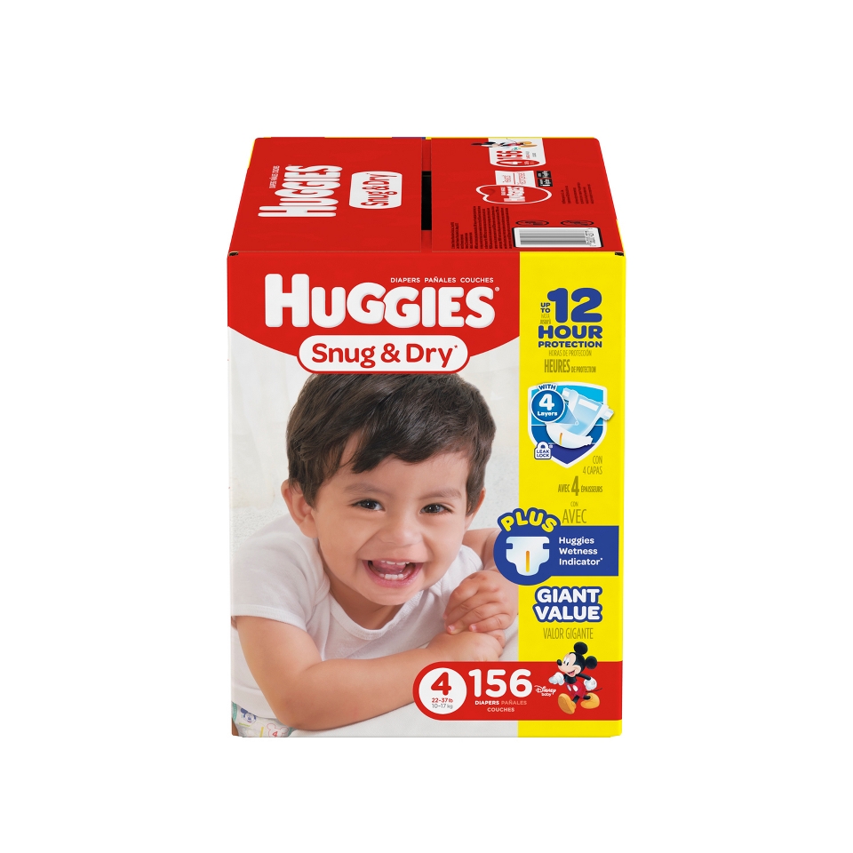 HUGGIES® Snug & Dry Diapers Giant Pack (Select Size)