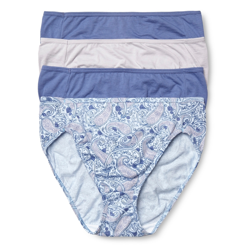 Bali® Womens High Cut Brief 4 Pack