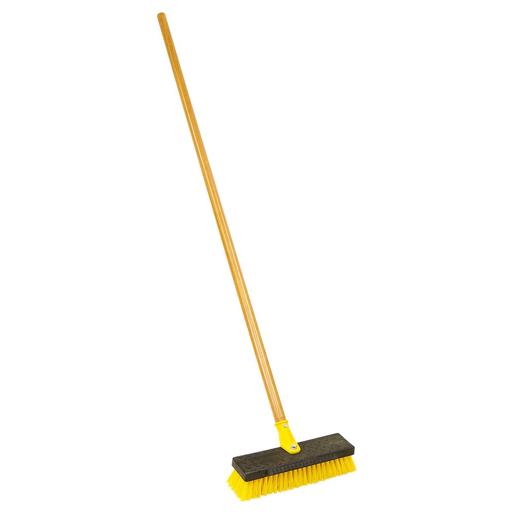 Outdoor Broom: Quickie Heavy Duty Deck Scrub, Black - Product Comparison