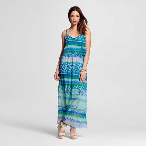 Women's Abstract Printed Maxi Dress - Spenser Jeremy | shopswell