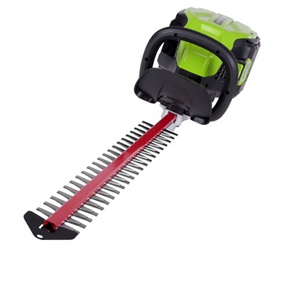 greenworks pro hedge trimmer