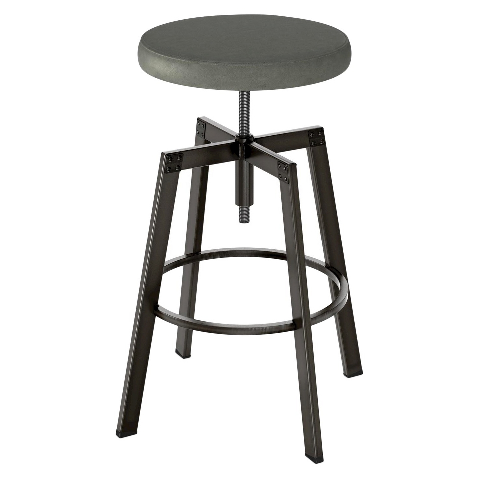 Quest Adjustable Barstool Steel   Amisco