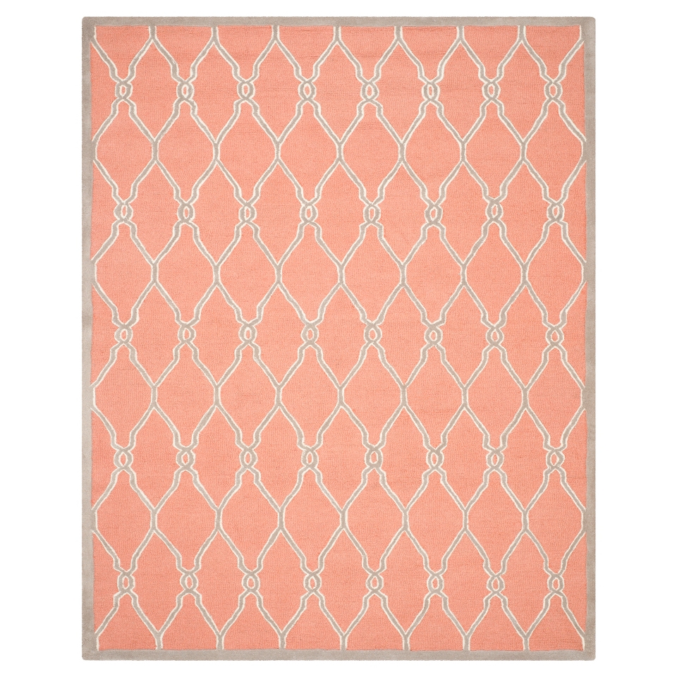 Safavieh Orli Area Rug   Coral / Ivory ( 9 X 12 )