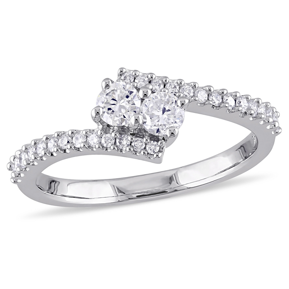 CT. T.W. Diamond Ring in 14K White Gold (GH) (I2I3)