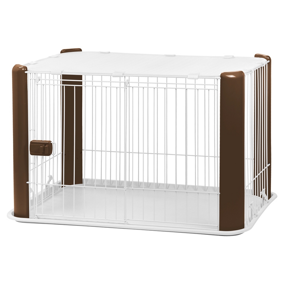 IRIS Deluxe Pet Play Cage with Removable Roof