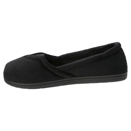 Women's dluxe by dearfoams® Velour Espadrille Memory Foam Slippers : Target