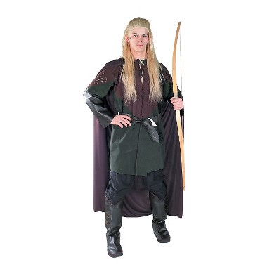 Men's Hobbit Legolas Standard Costume One Size Fits Most, Multi-Colored