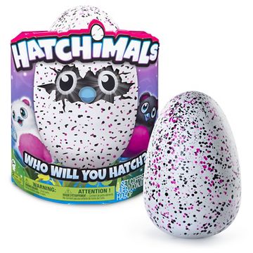 Hatchimals Hatching Egg Bearakeet by Spin Master - Pink/Black