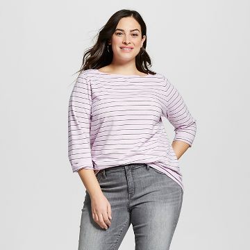 Womens Stripe Tee Shirt : Target