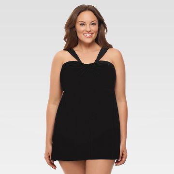 Plus Size One-Piece Swimsuits : Target
